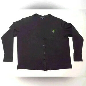 BROOKS BROTHERS  V neck , button up cardigan. Ladies size XL